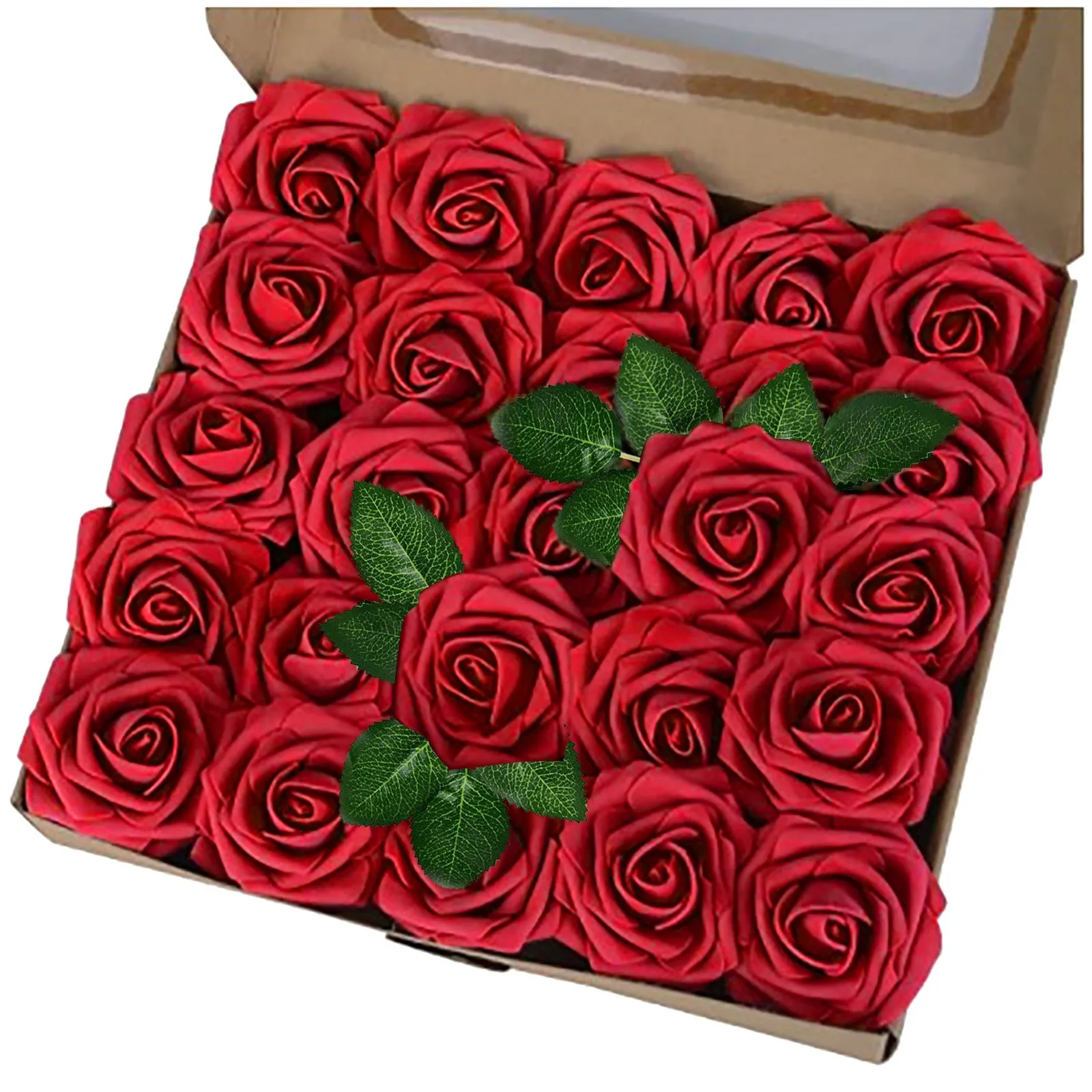 25pcs/lot Rose Foam Fake Flower Floral Scented Rose Flower Essential  Wedding Valentine's Day Gift Holding Flowers Valentines Day - AliExpress  Nhà & vườn