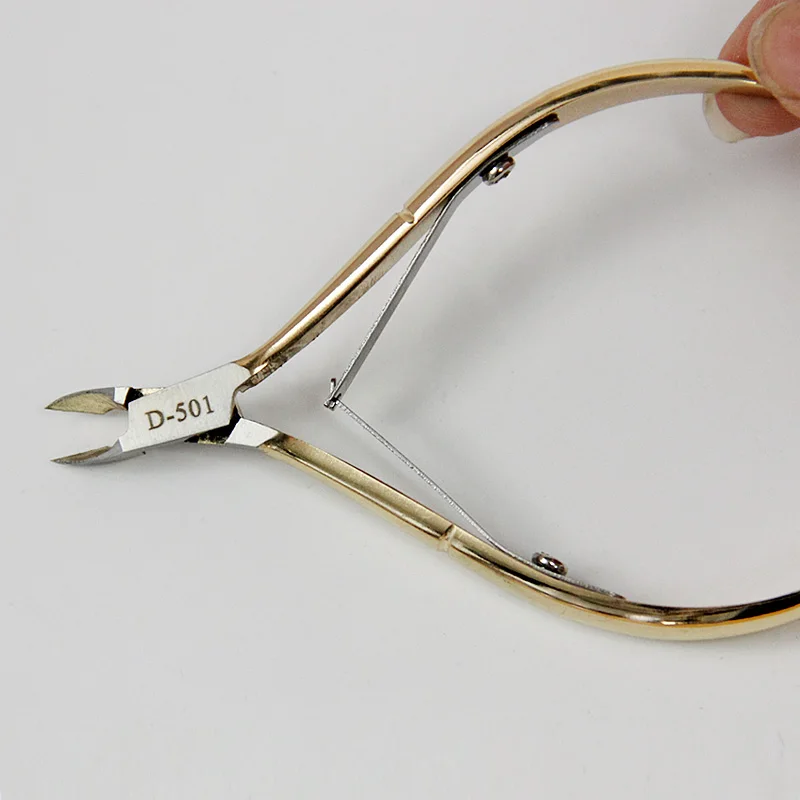 Stainless Steel Cuticle Cutter  Manicure Pedicure Nail Nipper