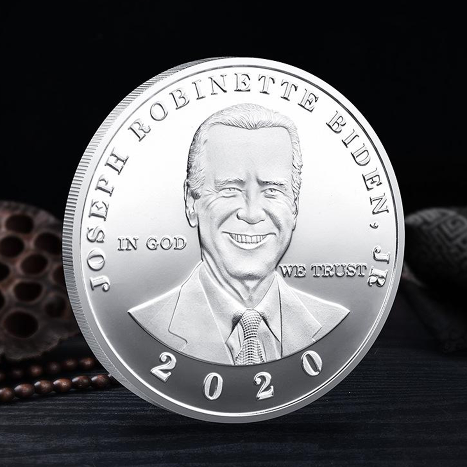 Novelty Silver Plated American 46th President President of the United States Biden Coin  Coin Commemorative Gift