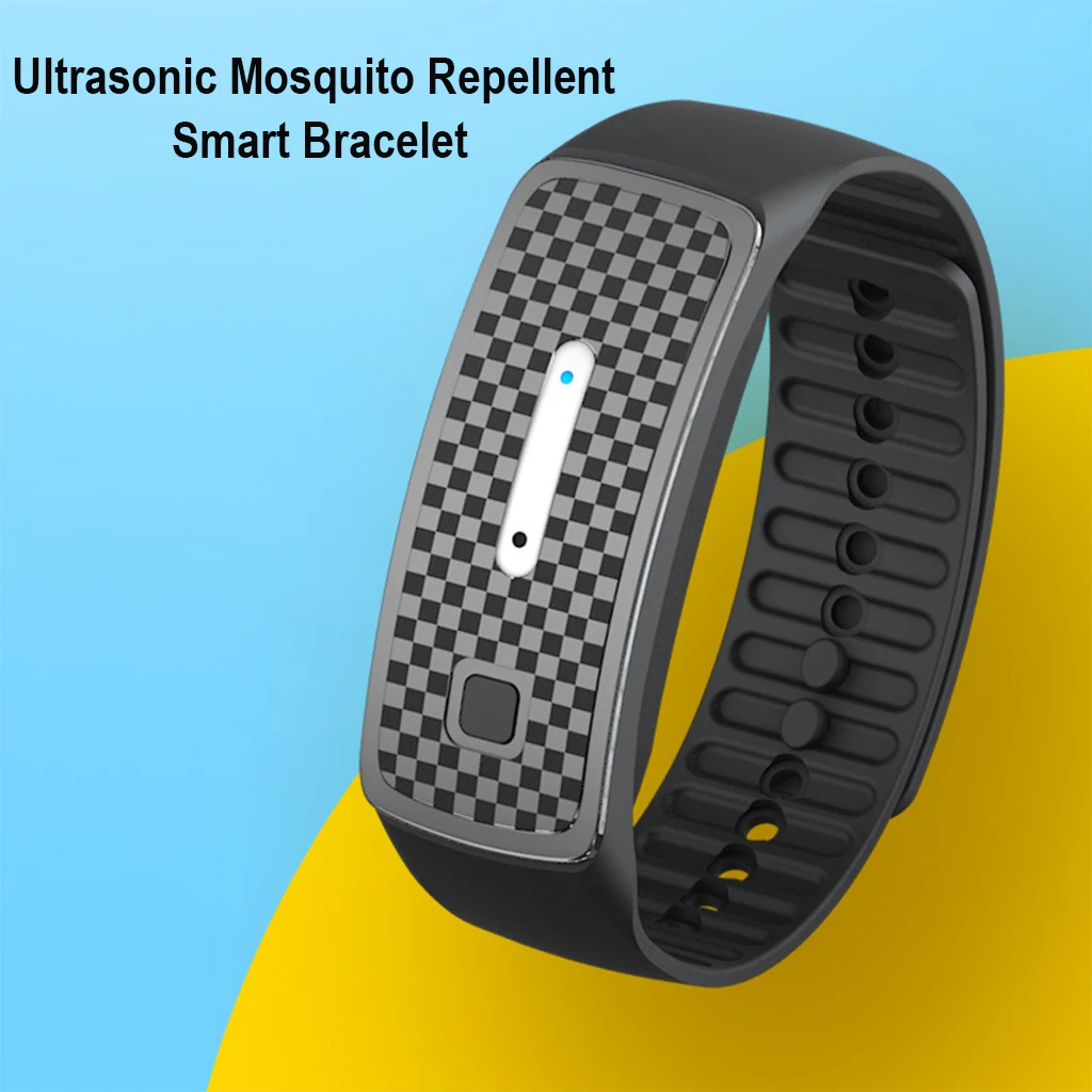 Electronic Mosquito Repellent Bracelet Portable Watch Ultrasonic Physical Insect Pest Repeller Wristband Outdoor