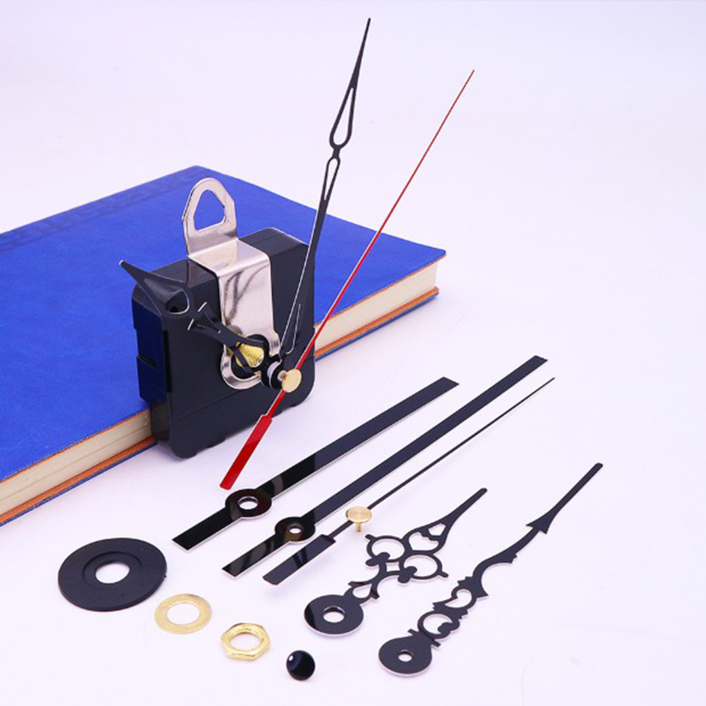 DIY Clock Motor Kit for Wall Clock Replacement Clockwork Parts Quartz Pointers