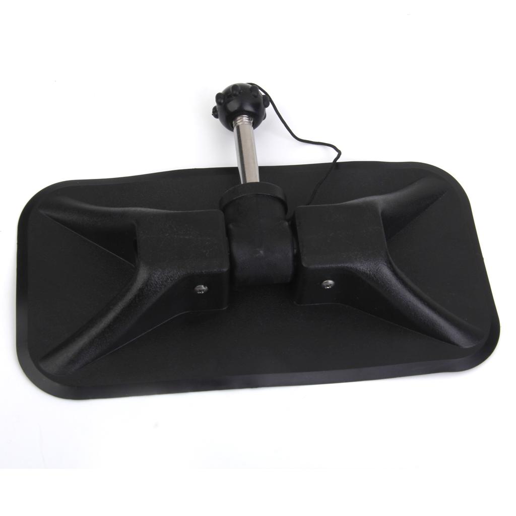 Mag Universal PVC Marine Paddles Oars Lock Hook Mount for Boat Kayak Canoe Black Dinghy Rafting Sailing Accessories