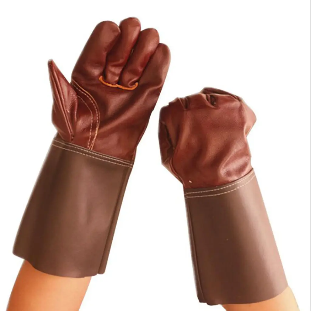 Premium Leather Welding Gloves  Gloves Hands Cover | Long | 35CM |