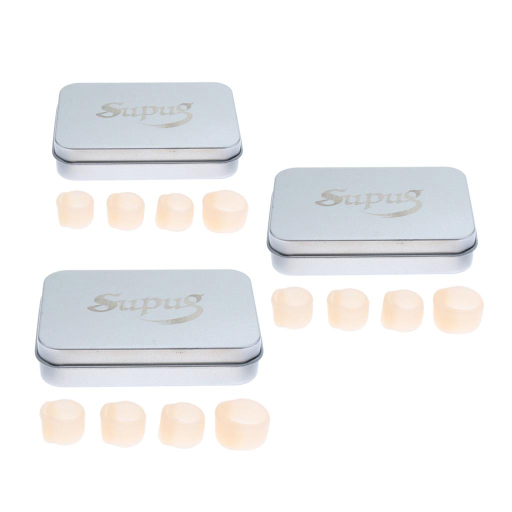 4Pcs Finger Fingertip Pick Plectrum Protector for Guzheng Pipa