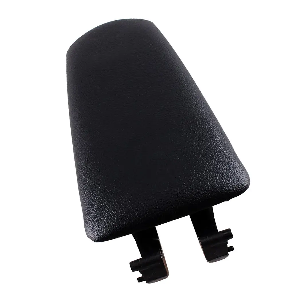 Armrest Center Console Lid Protector Cover for Audi A4 B6 B7 2002-08 Black