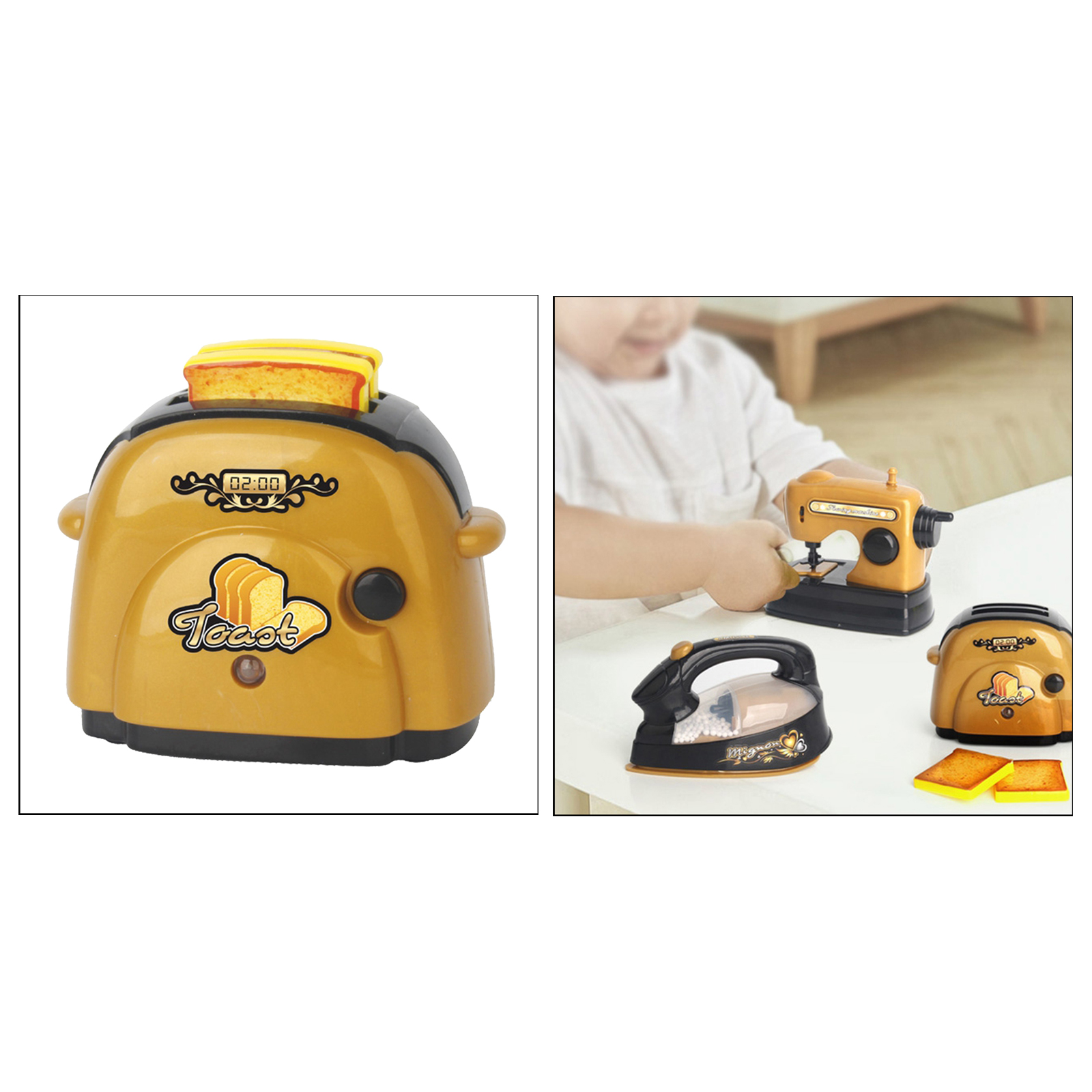 -up  Playset Kids Roleplay Home Appliance Toy Pretend Play 