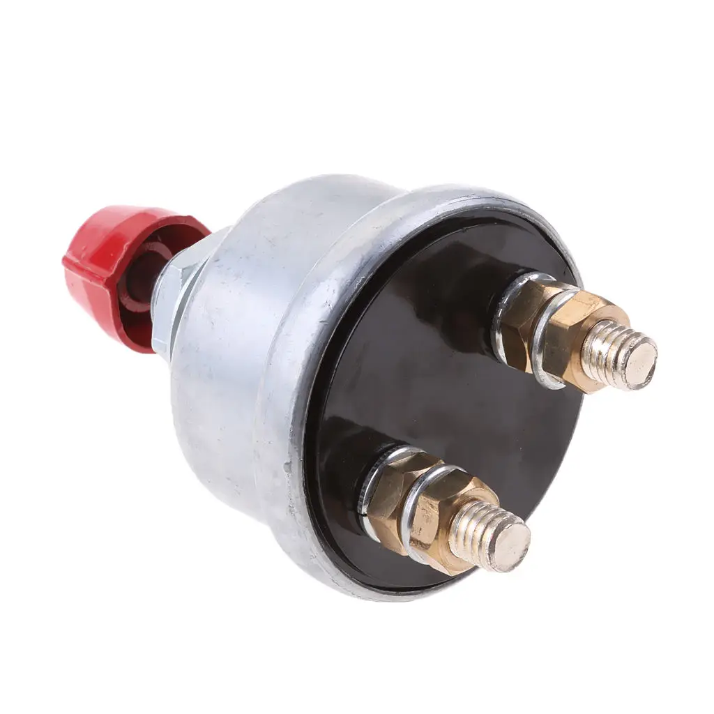 Battery Disconnect Kill Cut-off Switch Alloy Brass 2 Post For Car Boat Truck
