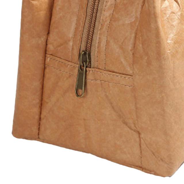 Reusable Lunch Thermos Insulated Bag Brown Paper Bag – Laxium