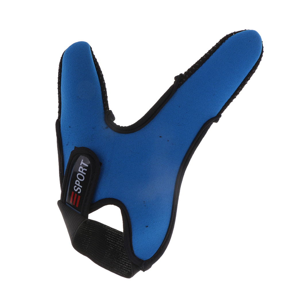 Dry Fit Thumb Index Finger Glove Breathable Fishing 2 Finger Stall Protector