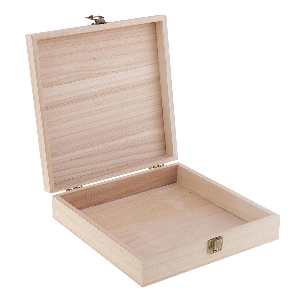 All-purpose Box Wooden Box with Lid - Wooden Box Wooden Box Storage Box