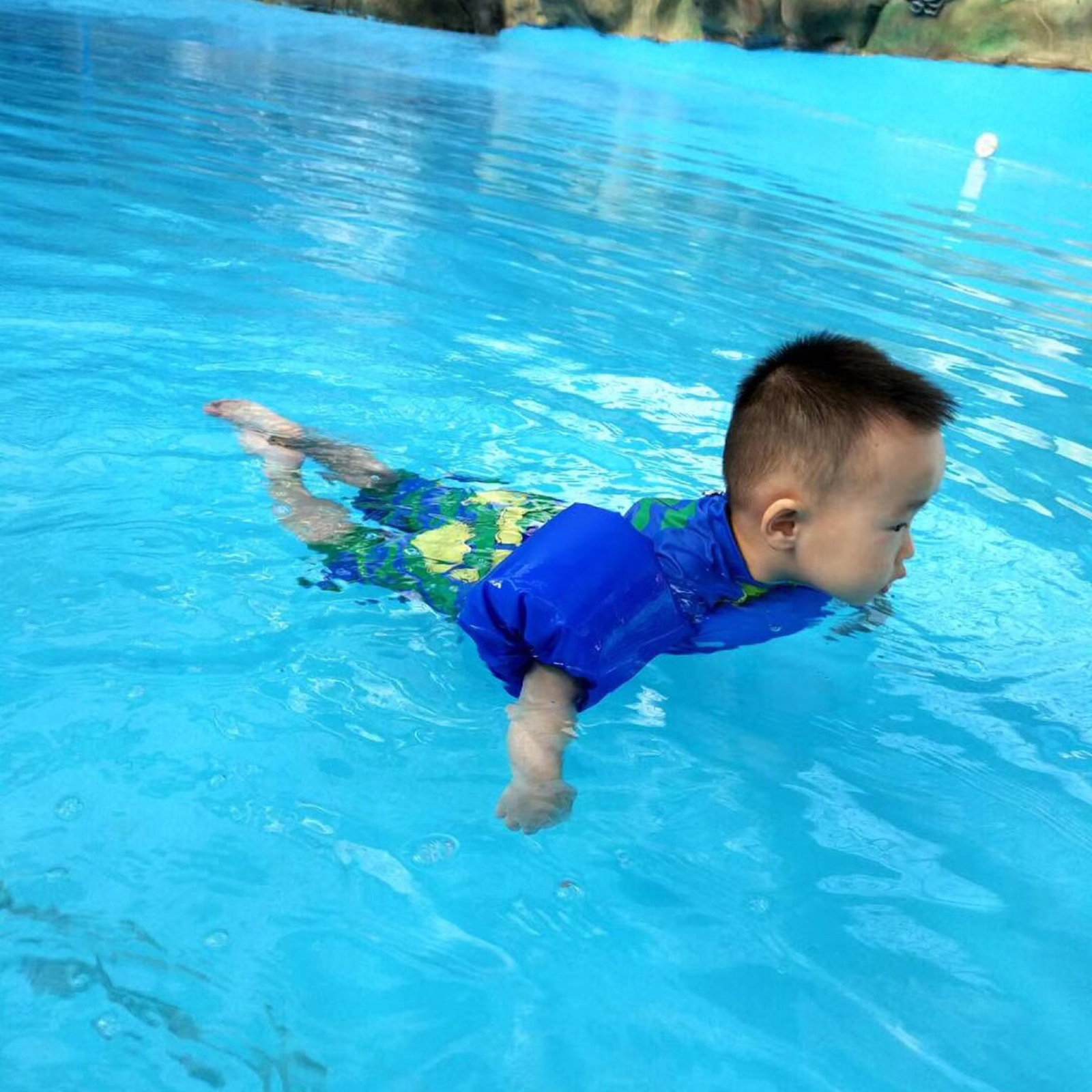 Baby Swim Life Jacket Vest with Shoulder Harness Arm Sea Beach Pool Toddler Swim Aid Floats  Kids Swim Vest for Baby Children