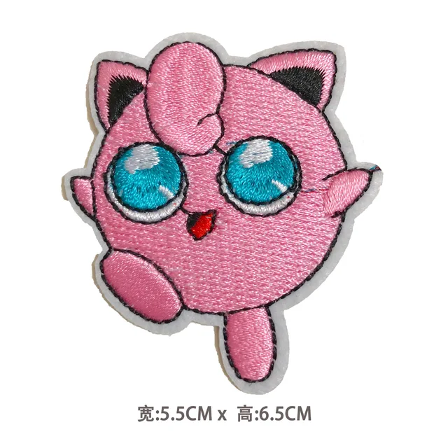 POKEMON PATCHES EMBROIDERED Iron on Badges Costume Cosplay Aufnäher Toppa  Parche £4.99 - PicClick UK