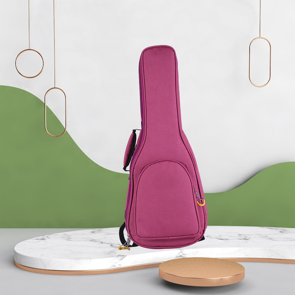Ukulele Bag Instrument Bags Guitar Container Bass Guitar Case Guitar Storage Case Padded with Backpack Straps Dustproof