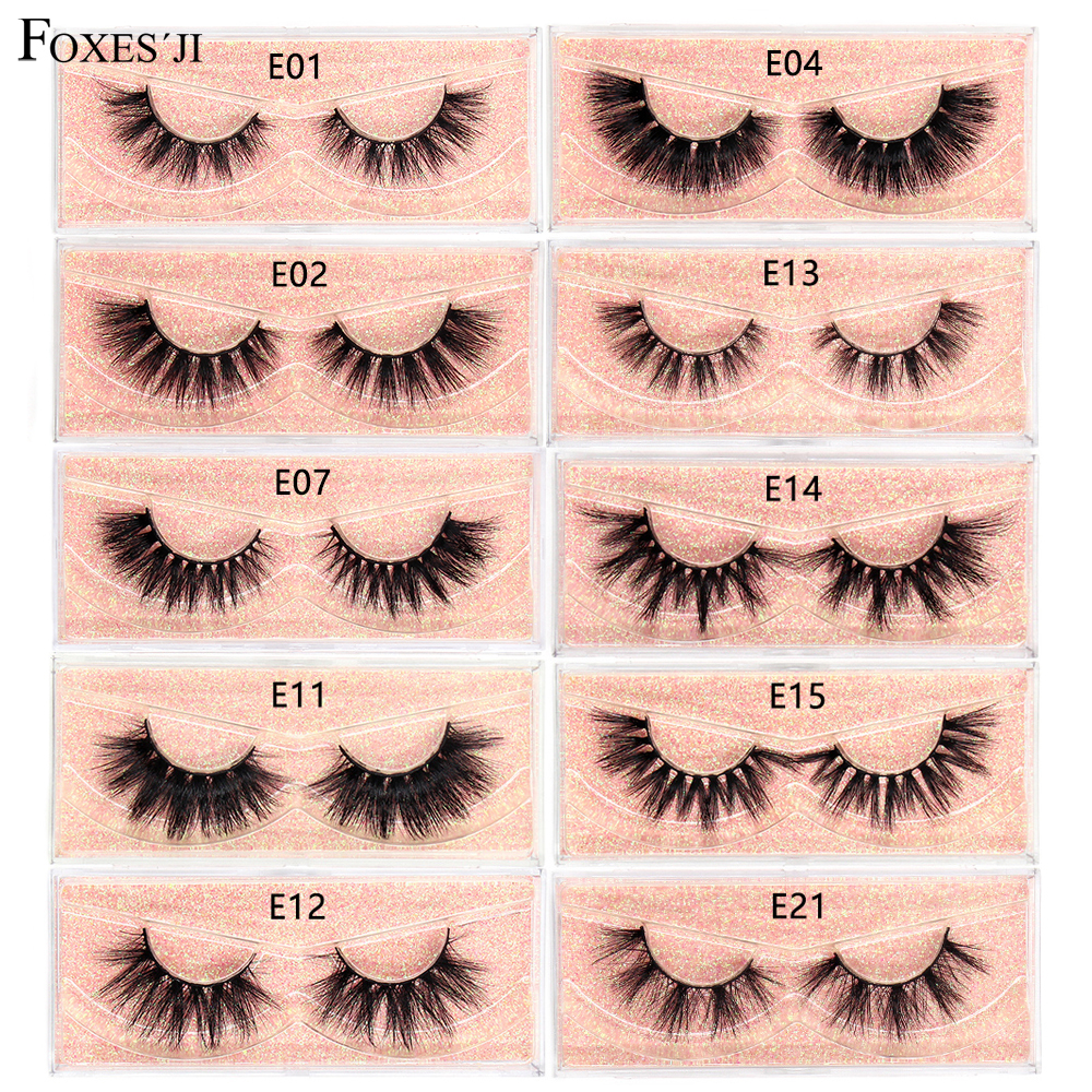 Best of FOXESJI Lashes 3D Mink Eyelashes Popular Natural Long Fluffy Dramatic Eyelash Extension Makeup Eye Lashes Full False Eyelashes Reviews & Tips