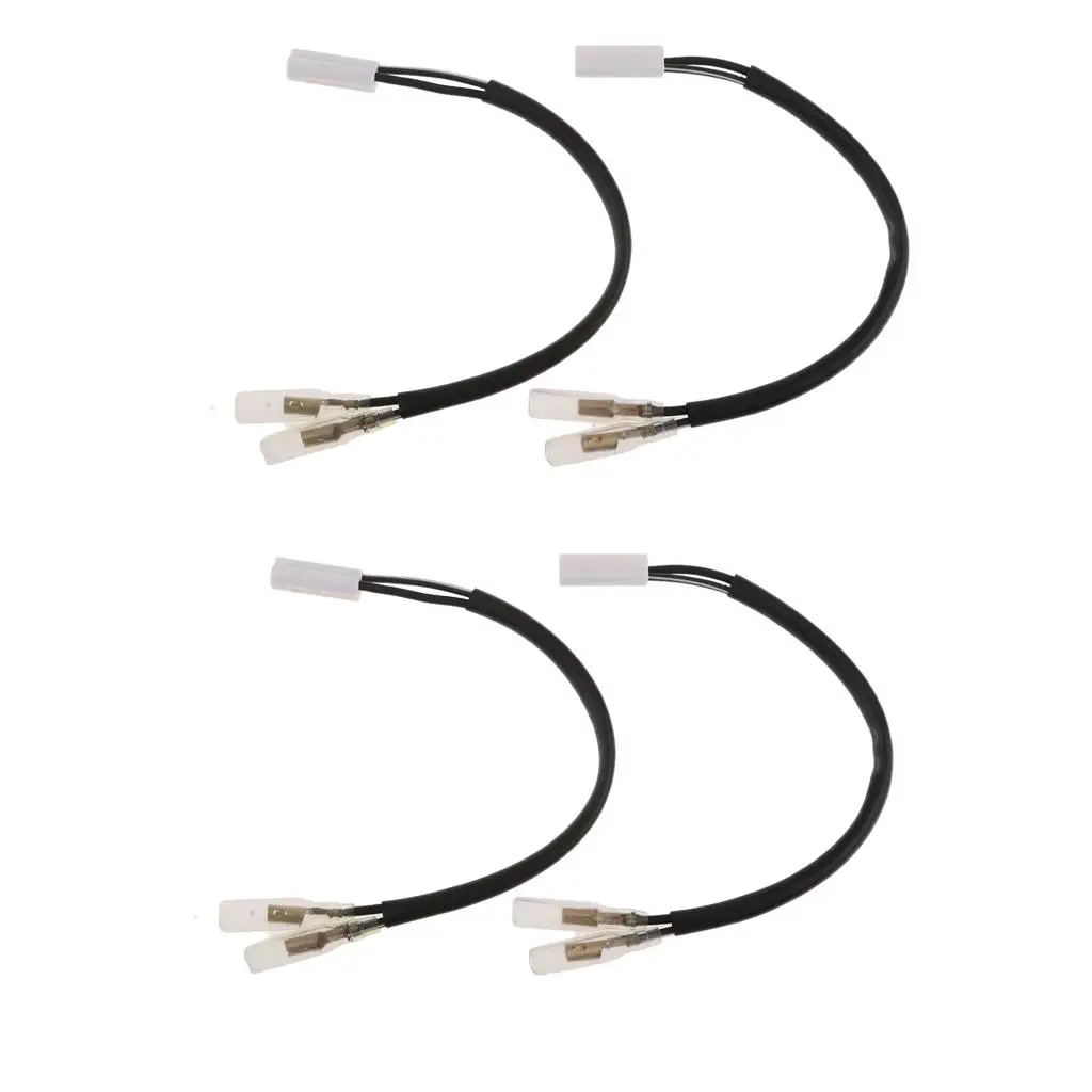 4pcs Turn Signal Adapter Plug Blinker Connector for Yamaha R1 R6 FZ1 98-12