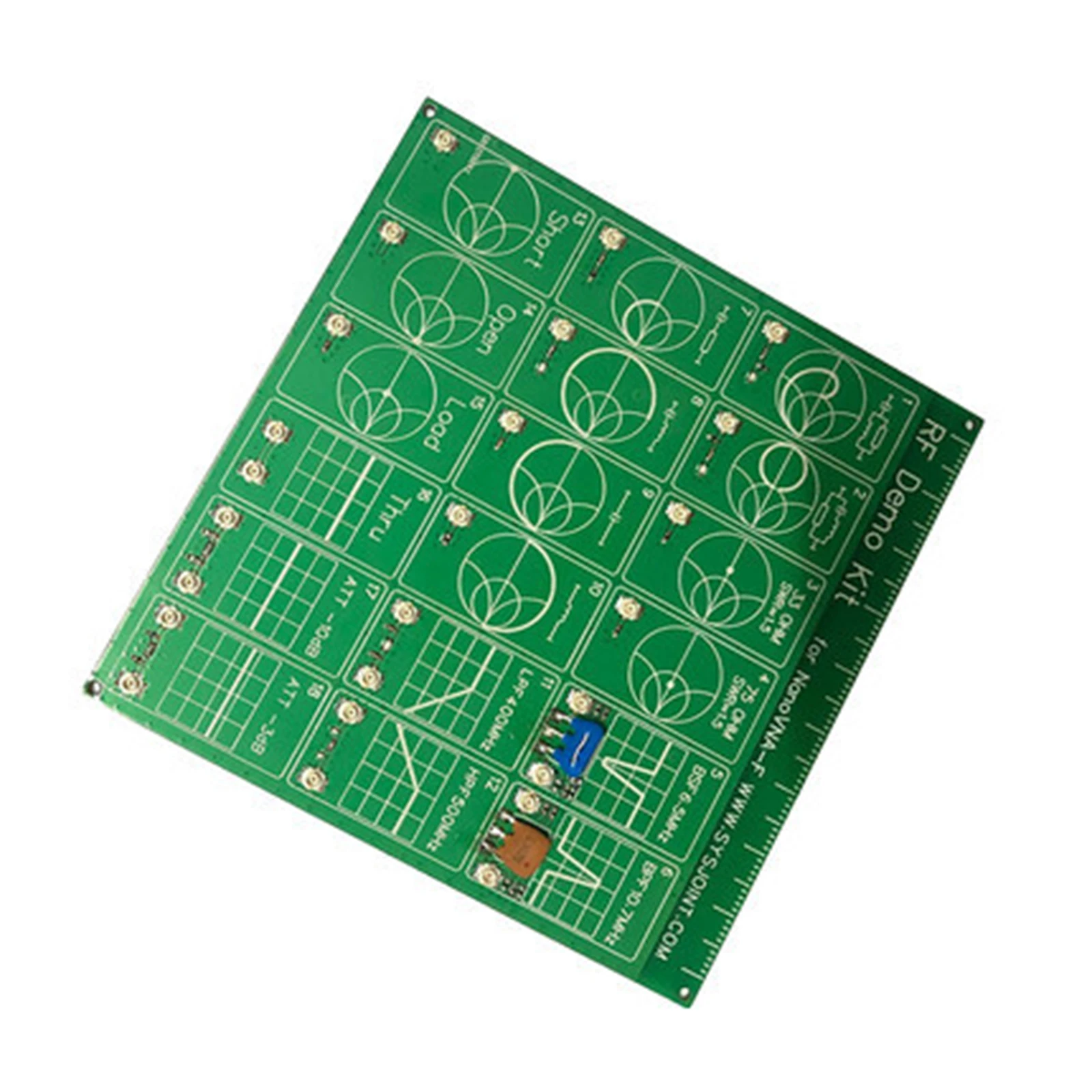 RF Test Board Modules, RF Demo Kit, NanoVNA RF Test Module, Vector Network Analyzer Board Filter Attenuator