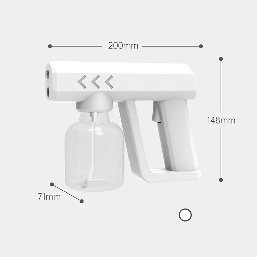 Portable Nano Sprayer Gun Electric Wireless Sterilization Atomizer Wireless 110-240V for Office Station School Garden Home