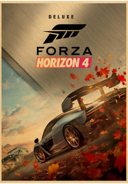 Game F-Forza H-Horizon 5 POSTER Prints Wall Painting Bedroom