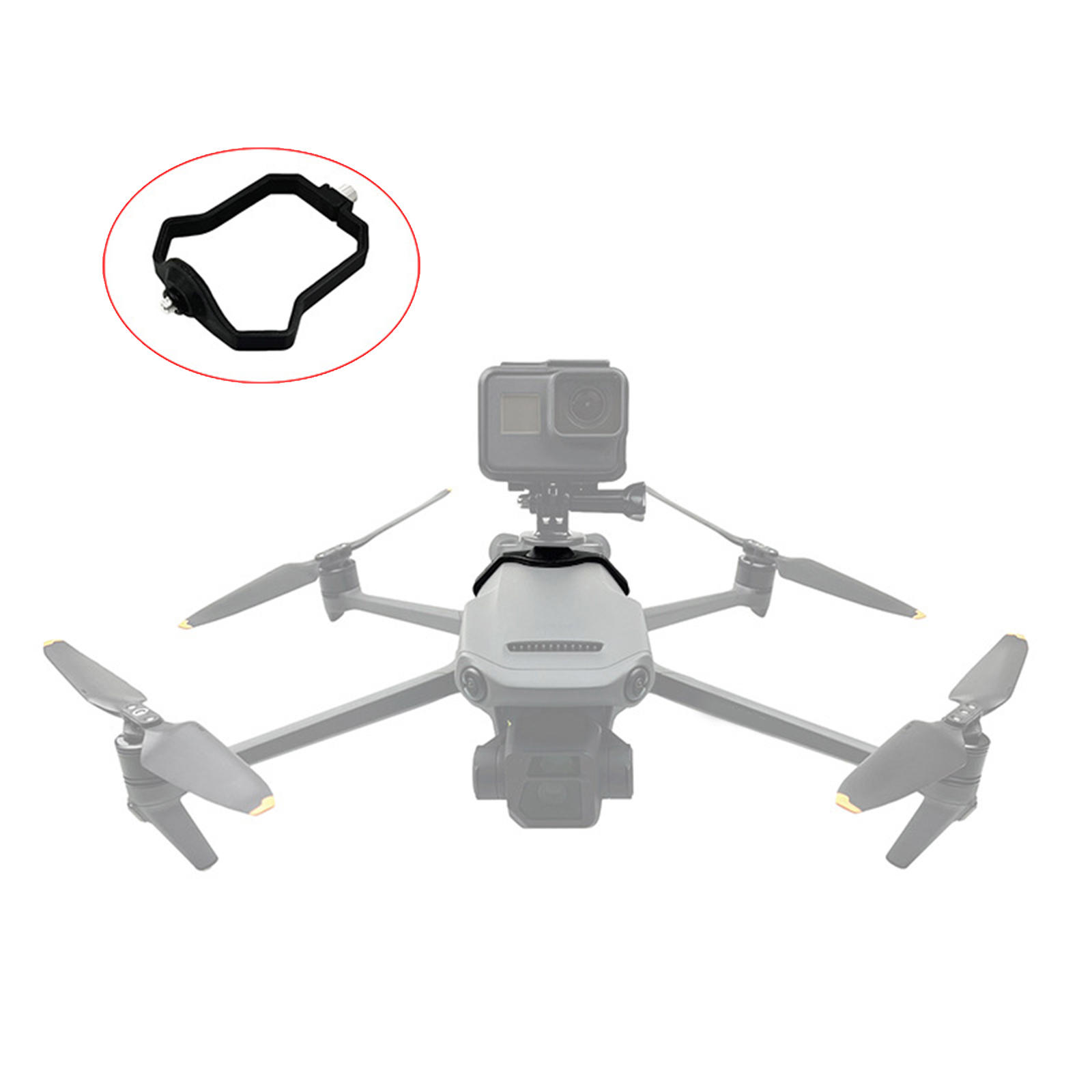 Expansion Bracket Mount Holder for DJI MAVIC 3 Drone Combo Go-Pro Action Camera Drone Accessories Kits Tools