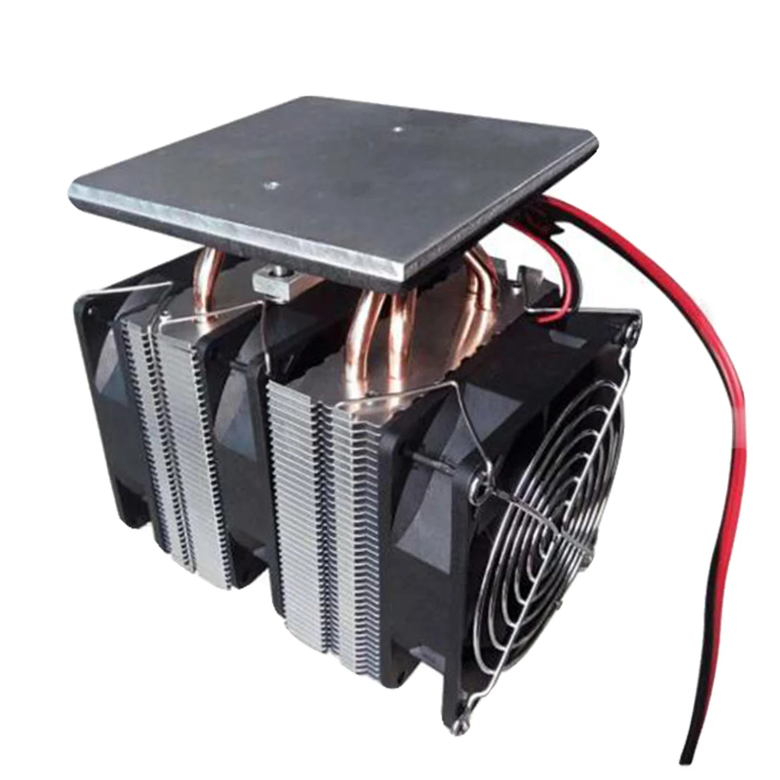12V 240W Cooling System with Fan with Power Thermoelectric Peltier Cold Plate for Test Bench Plate Cooling