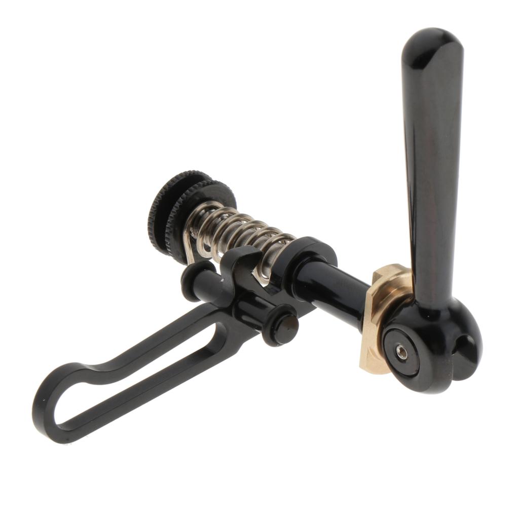 Folding Bike Seatpost Clamp Titanium Alloy Axle Seat Post Clamp Handle Lock Nut Screw Brompton Bike Seatposts Clamps