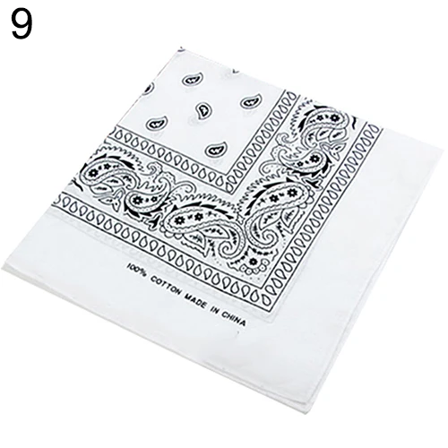 men scarf style Newly arrived women men hair band sport square head scarf handkerchief 55x55cm mens red scarf