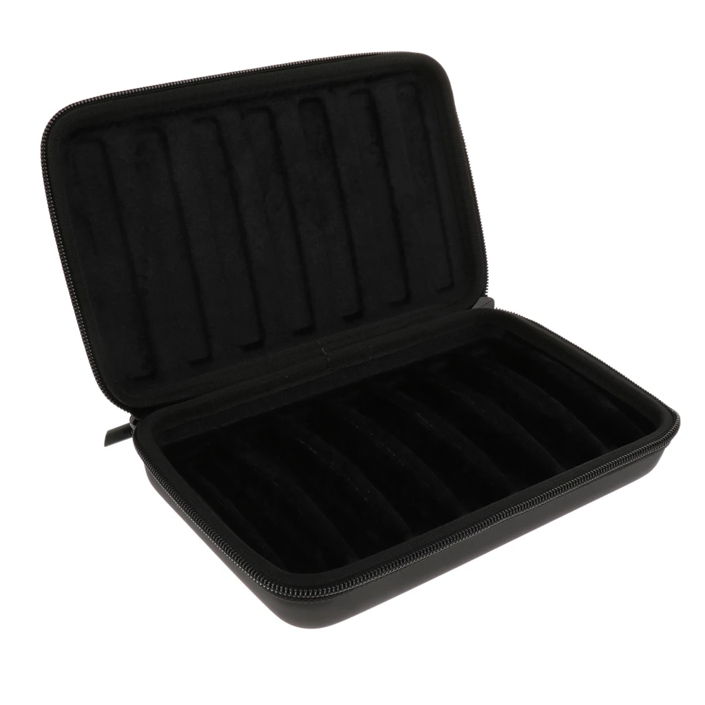 Portable Zipper 10 Holes Harmonica Box Case Harmonicon Mouth Organ Accessory