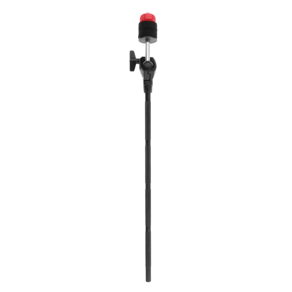 Durable Solid Steel Cymbal Stand Holder Arm Ball Joint with Nut Parts Replacement Mount Hardware