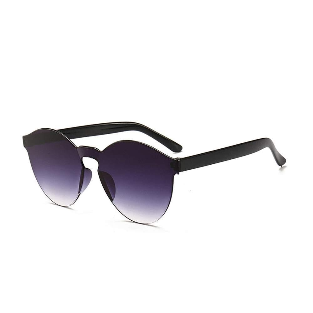 MUSELIFE Einteilige rahmenlose Sonnenbrille Damen Großhandel Mode Farbsonnenbrille Bonbonfarbene Brille Top Trendige Brillen – Detail 22