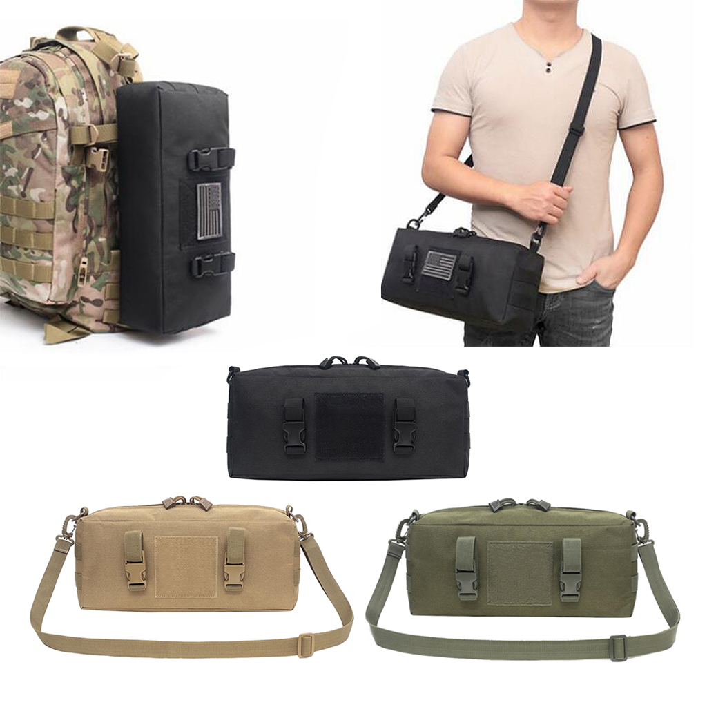 Waterproof Large MOLLE Utility Pouch Tactical Waist Bag Outdoor Hunting