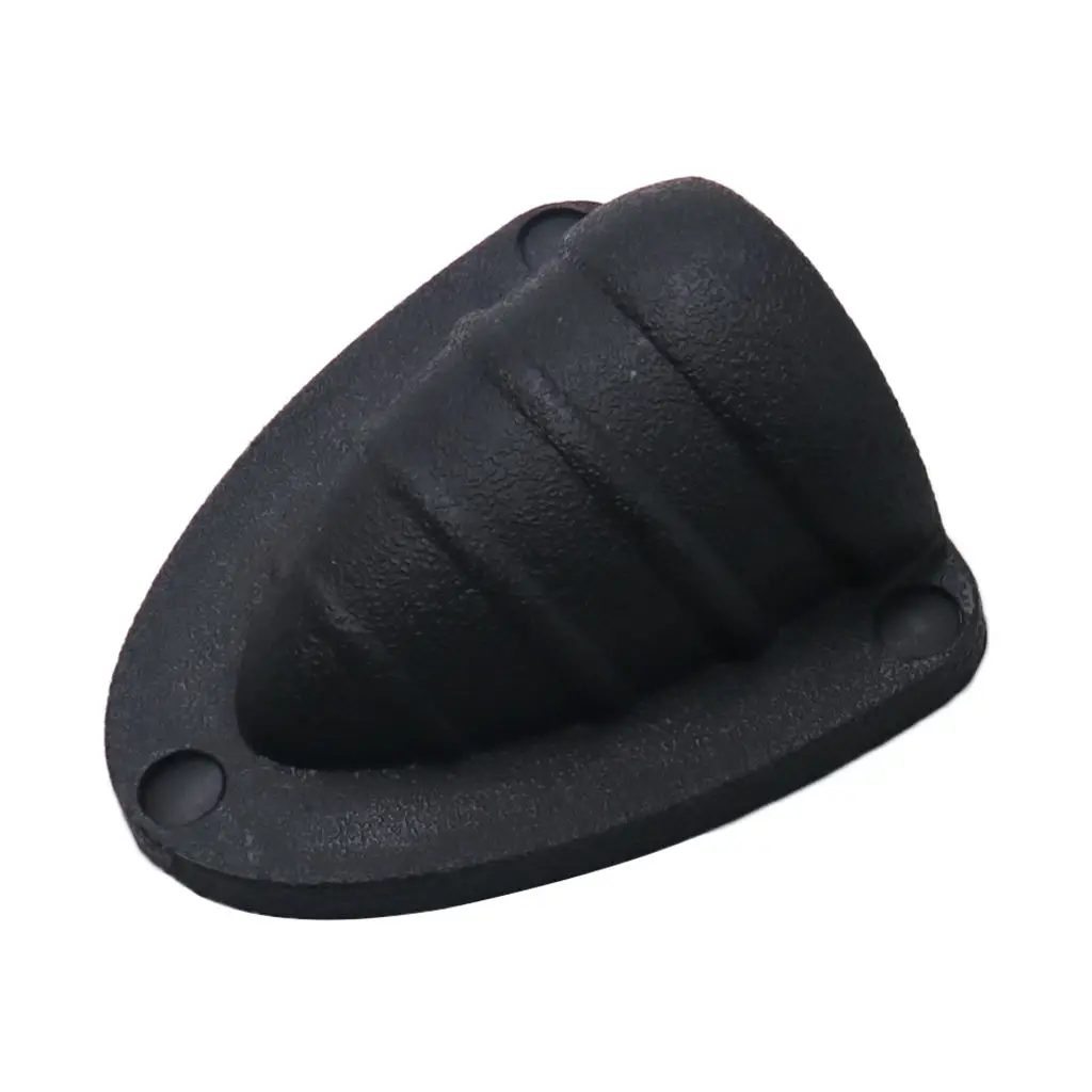 Marine Nylon Clam Shell Vent Wire Cover  Ventilation Accessories Parts - Small - Black