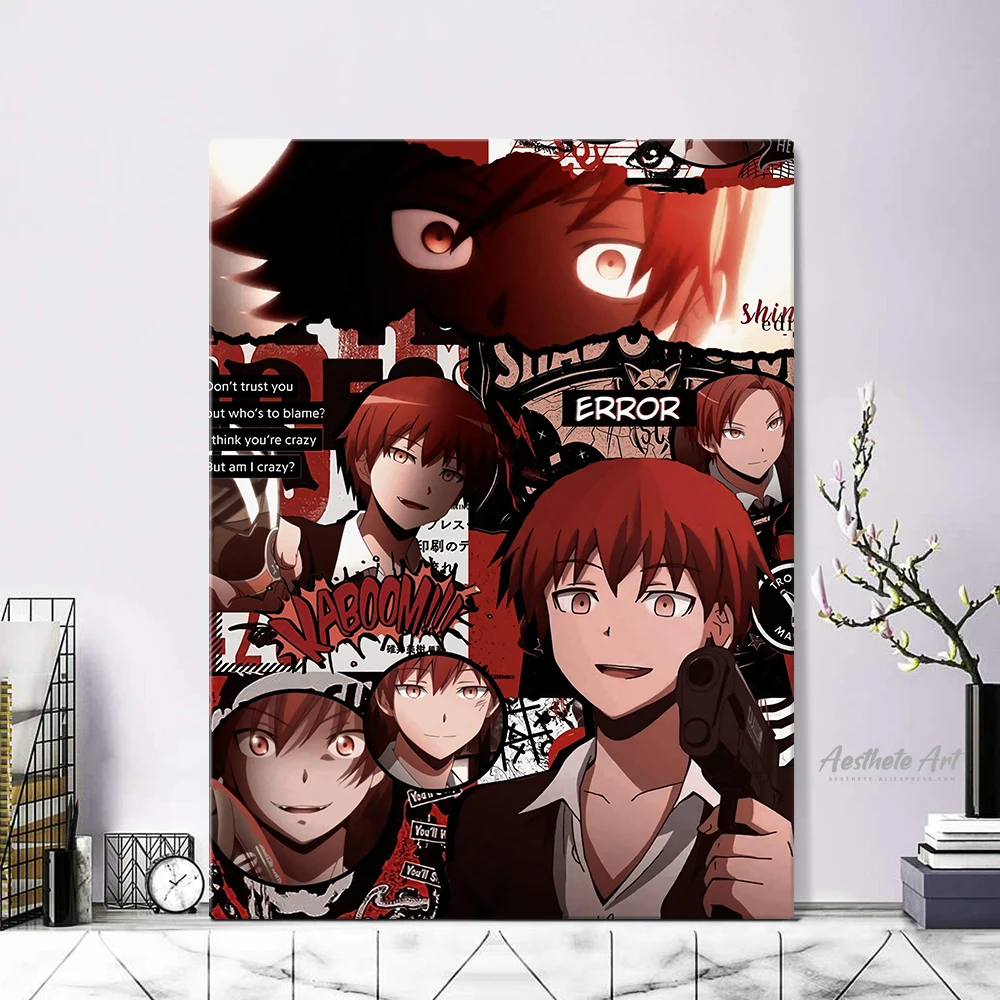 Assassination Classroom Poster Karma | Karma Akabane Poster | Wall Art  Posters - Anime - Aliexpress
