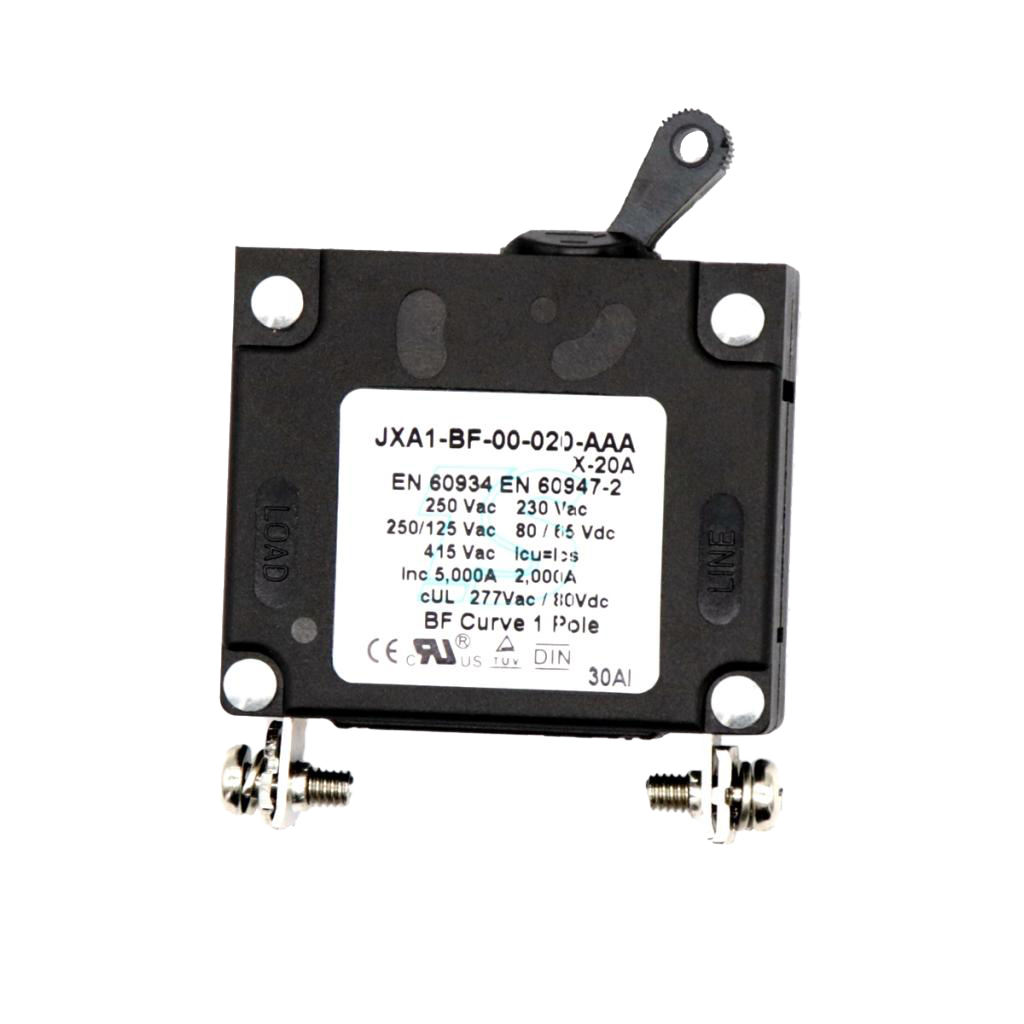 Single Pole Hydraulic Magnetic Circuit Breaker 15A for Car Boat 250V 80Vdc