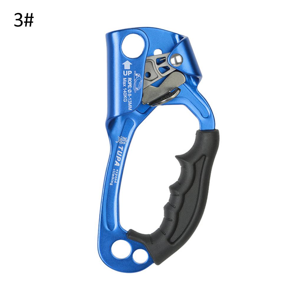 braçadeira mão ascendente, rapel engrenagem