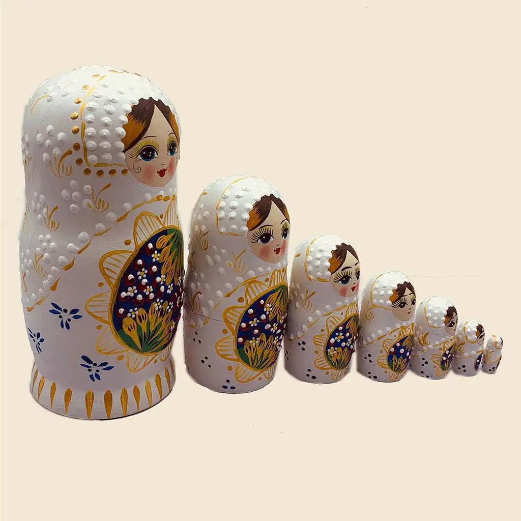 Matryoshka Dolls Toys New Year Gift Basswood Wooden Dolls Educational Toys cabbage patch doll
