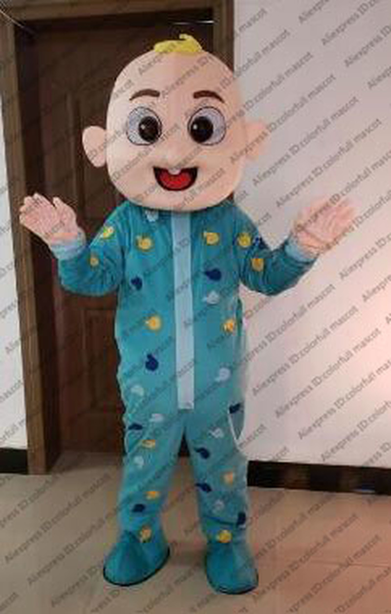 Specialty FREE FANS Baby JJ Mascot Costume Adult Cartoon