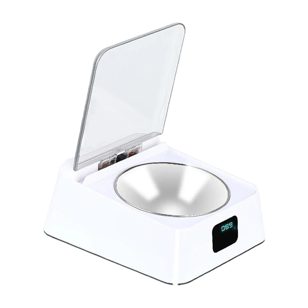 Automatic Infrared Sensor Food Dispenser for Dogs And Cats, Pet Feeder, Automatic Open Cover