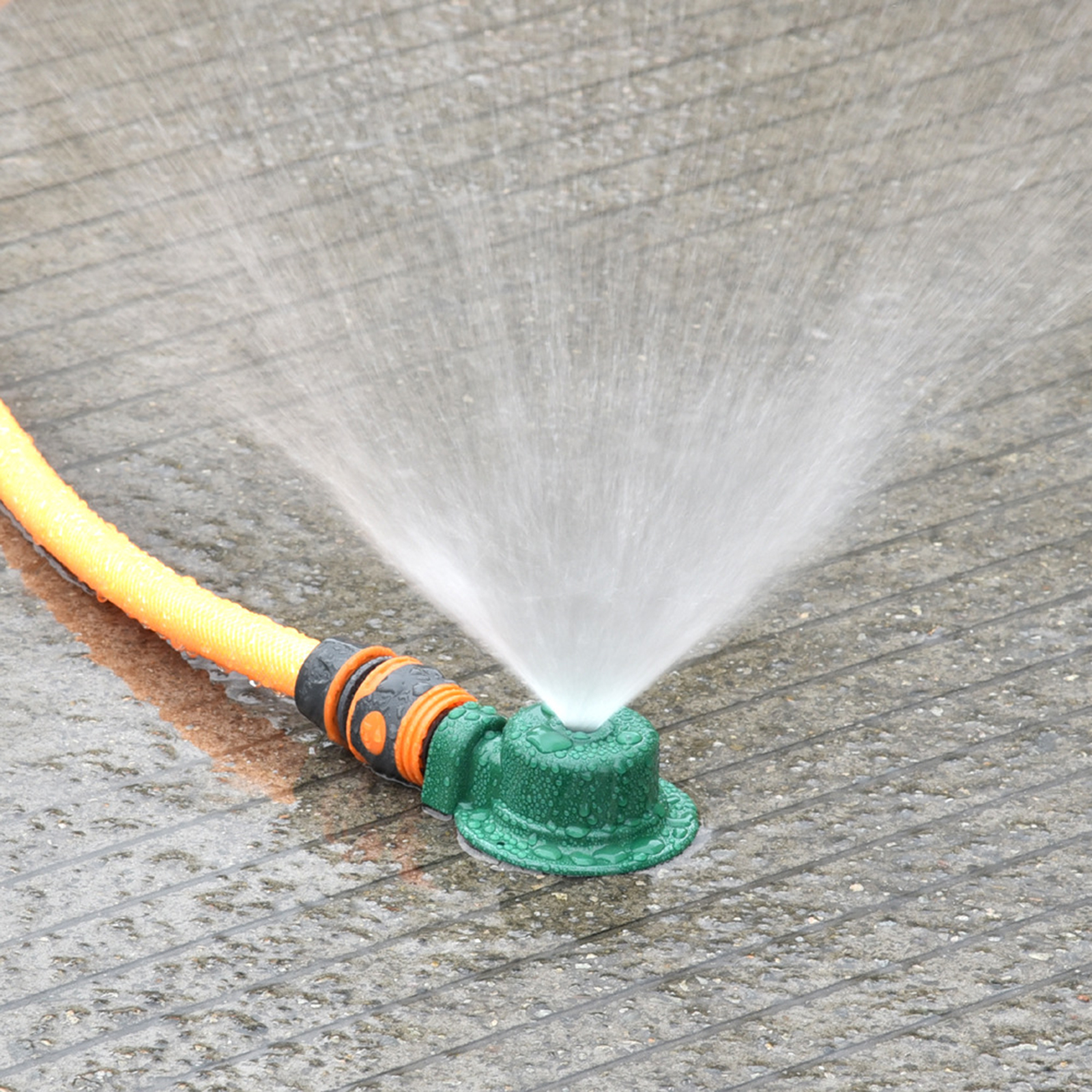 Sprinkler Zinc Alloy Lawn Watering Sprinkler Head Garden Spray Nozzle Easy Hose Connection