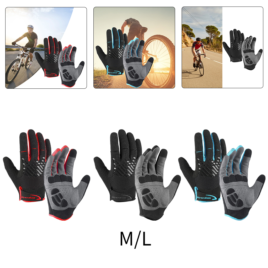 Bicycle Wrist Support Padded Gloves MTB Road Bike Cycling Motorcycle Sports Riding Accessories Fitness Mittens