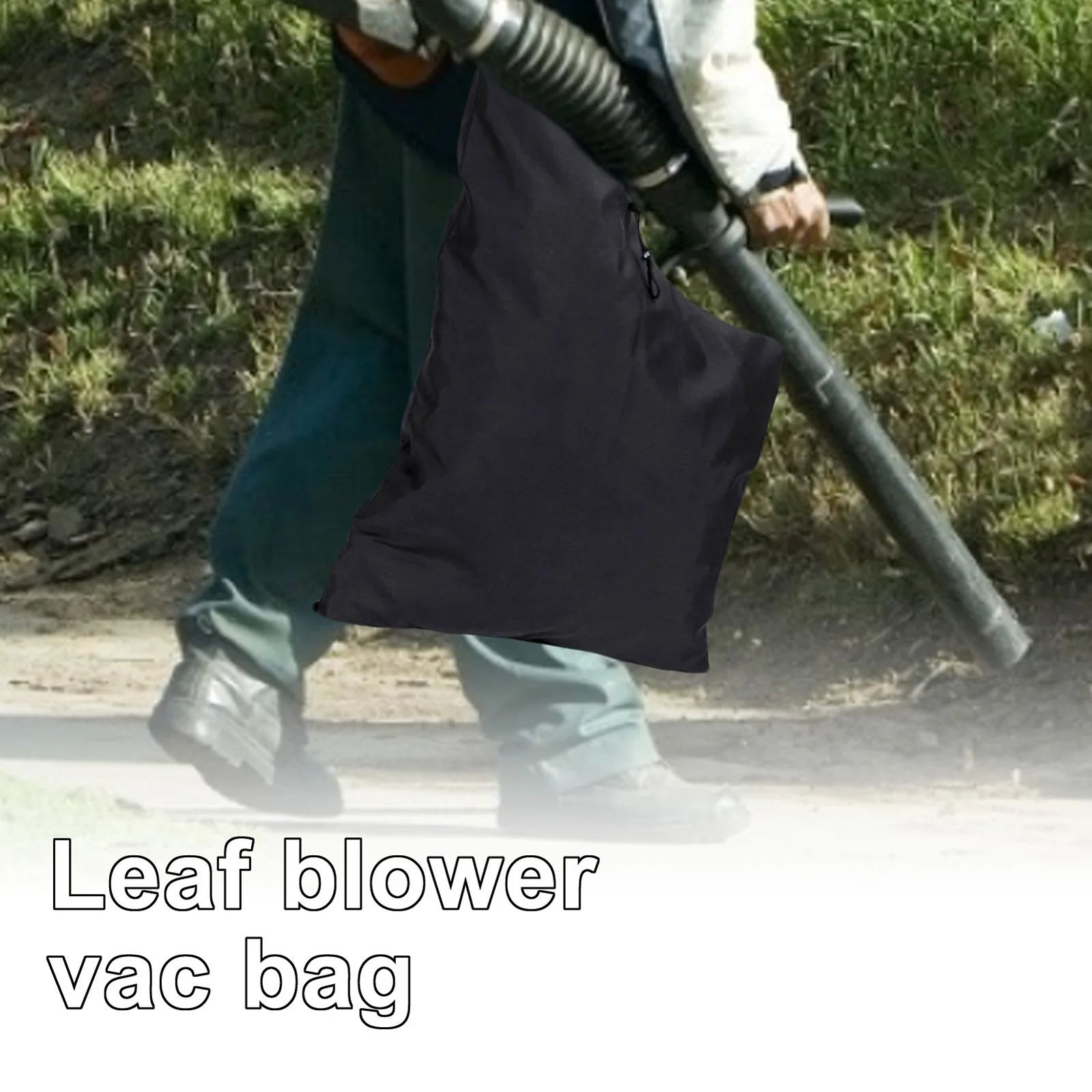 Electric Leaf Blower Cleaner Vacuum Replacement Bag Zippered Collection Pro Blower Parts Yard Vacuums Chipper Shredder