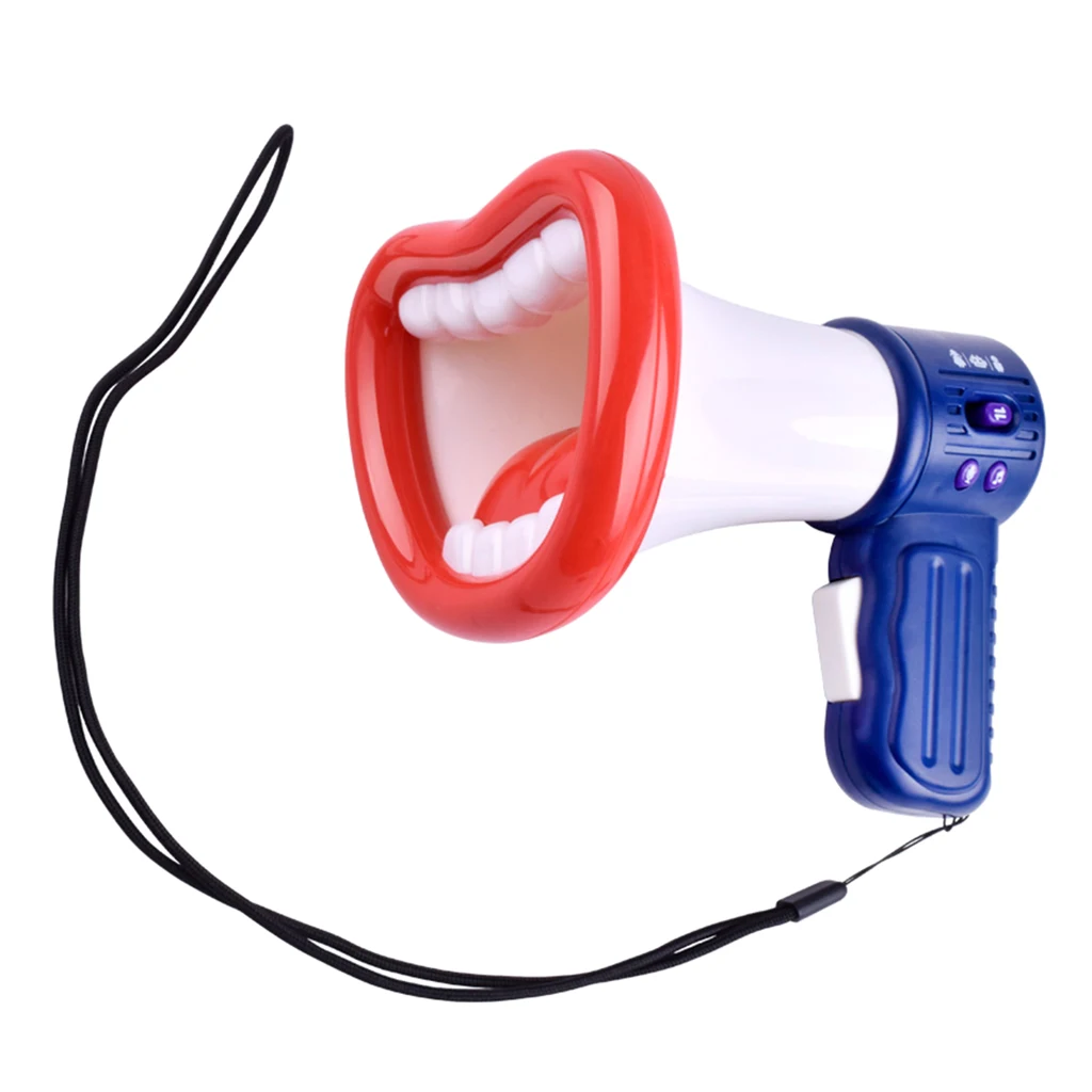 Music Toy, Big Mouth Megaphone Recording Toy Hand Mic Vocal Toy