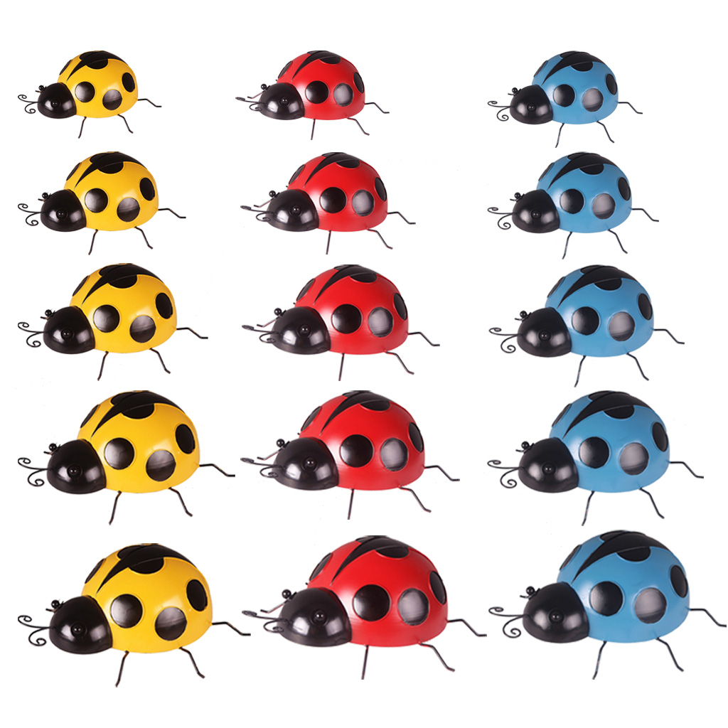 Beetle  Fairy Garden Lawn Ornament Figurine Miniature Dollhouse Decor