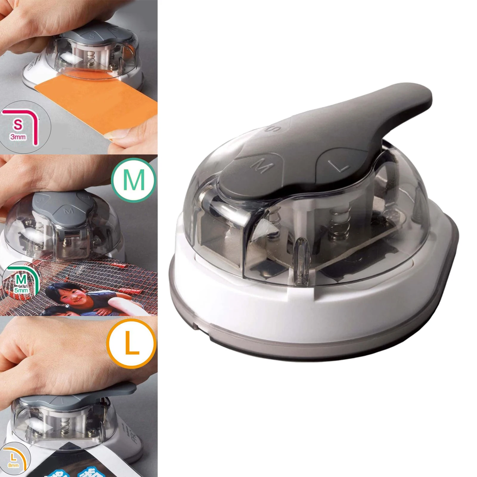 Paper Corner Punch 3mm 5mm 8mm Making Border Rounder Photo Cutter Trimmers