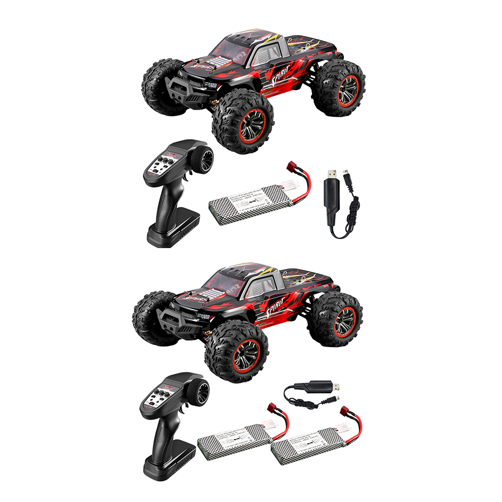 Full Scale 1/10 RC Car 2.4G High Speed RC Car with Remote Control Crawler Large Capacity Battery Off-Road Vehicle Toy Gifts