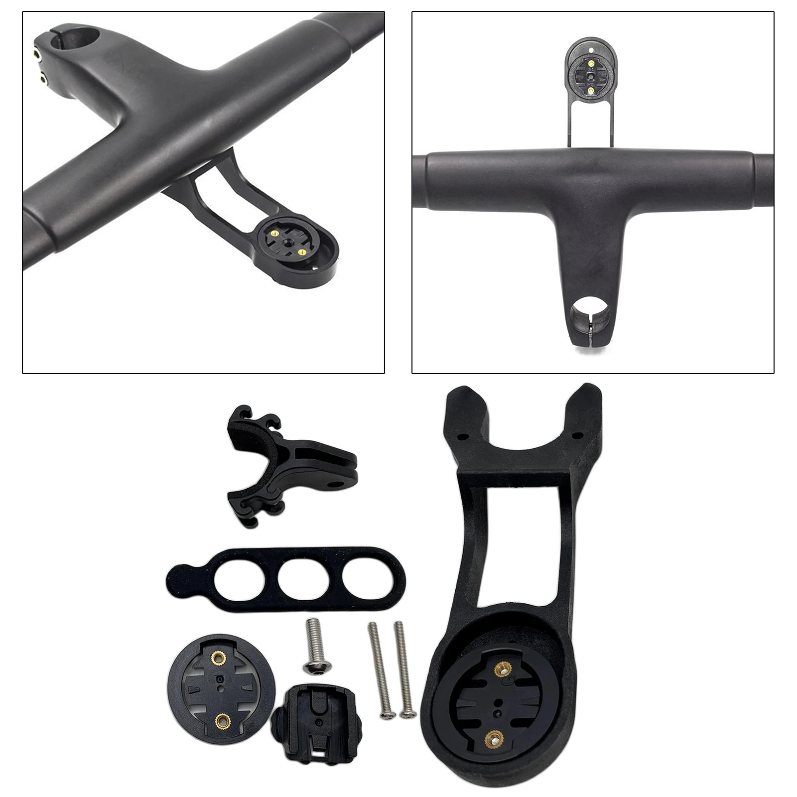 Bike Mount Out Front Bicycle Computer GPS Holder Cycling Handlebar Mount Extended Stem Extension Bracket for Garmin Edge Camera