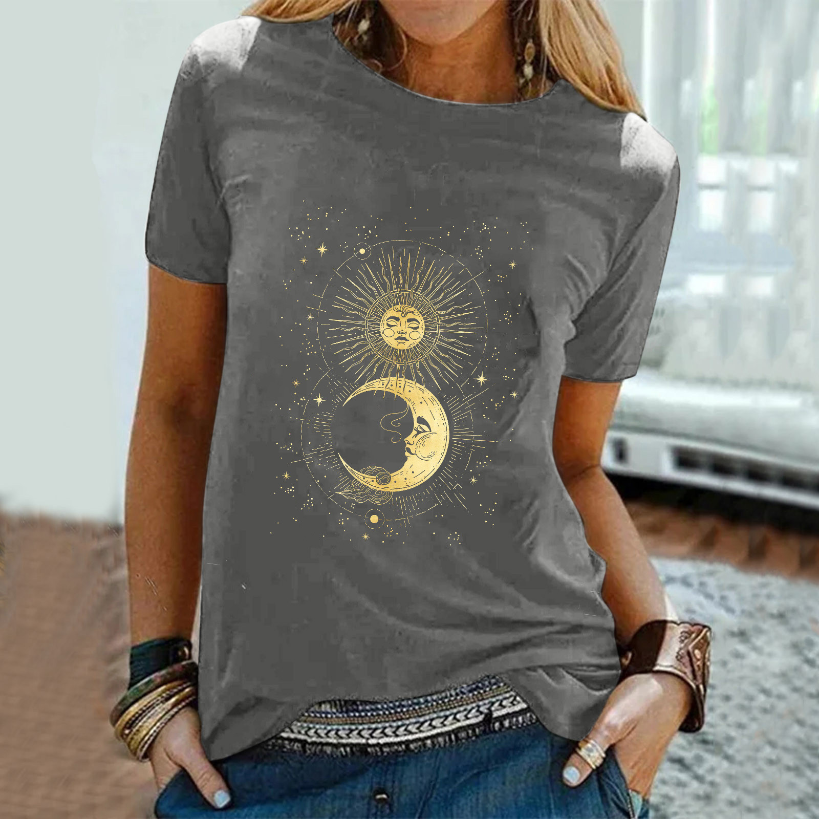 sun and moon shirt