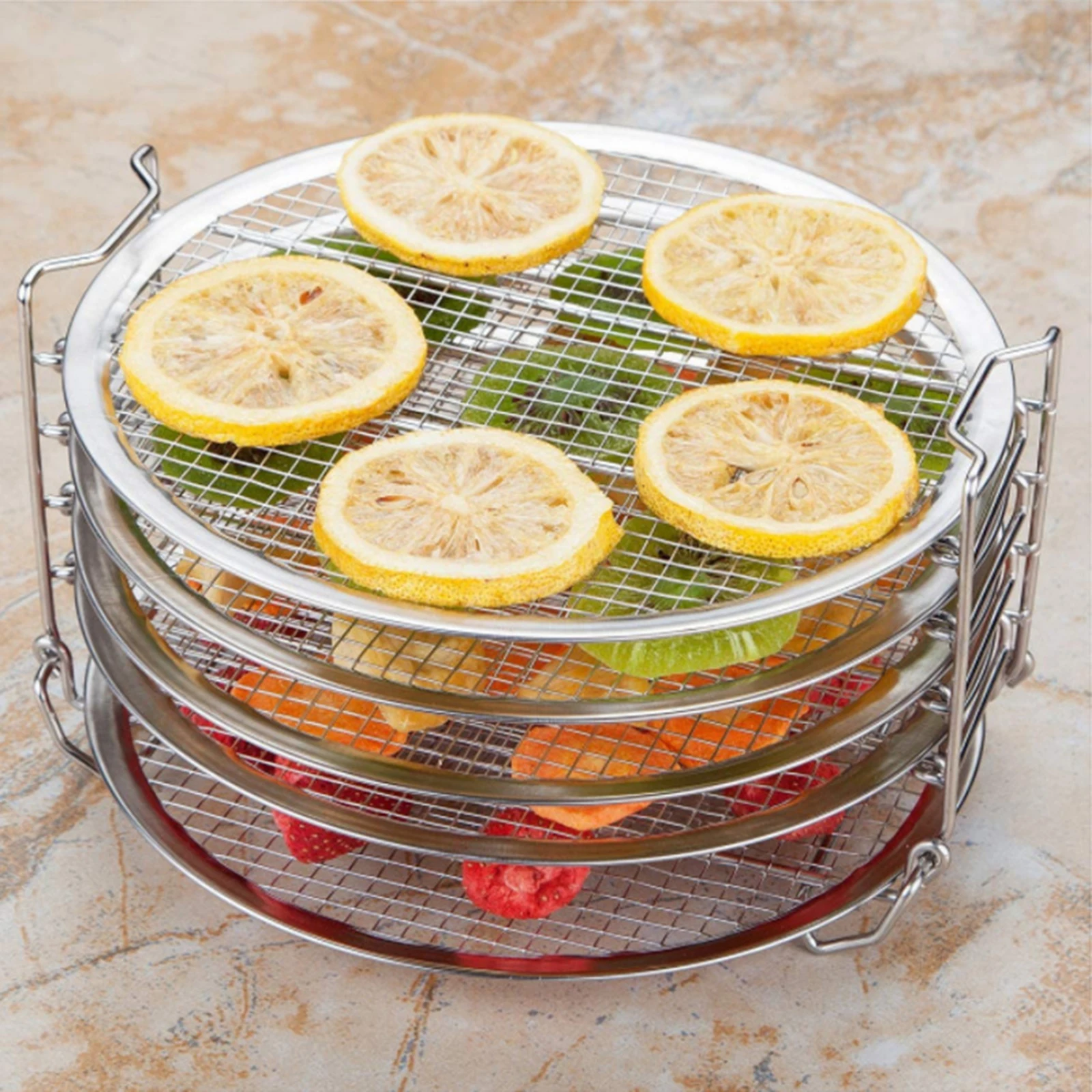 5 Stackable Layer Dehydrator Stand for Pressure Cooker Air Fryer Accessories