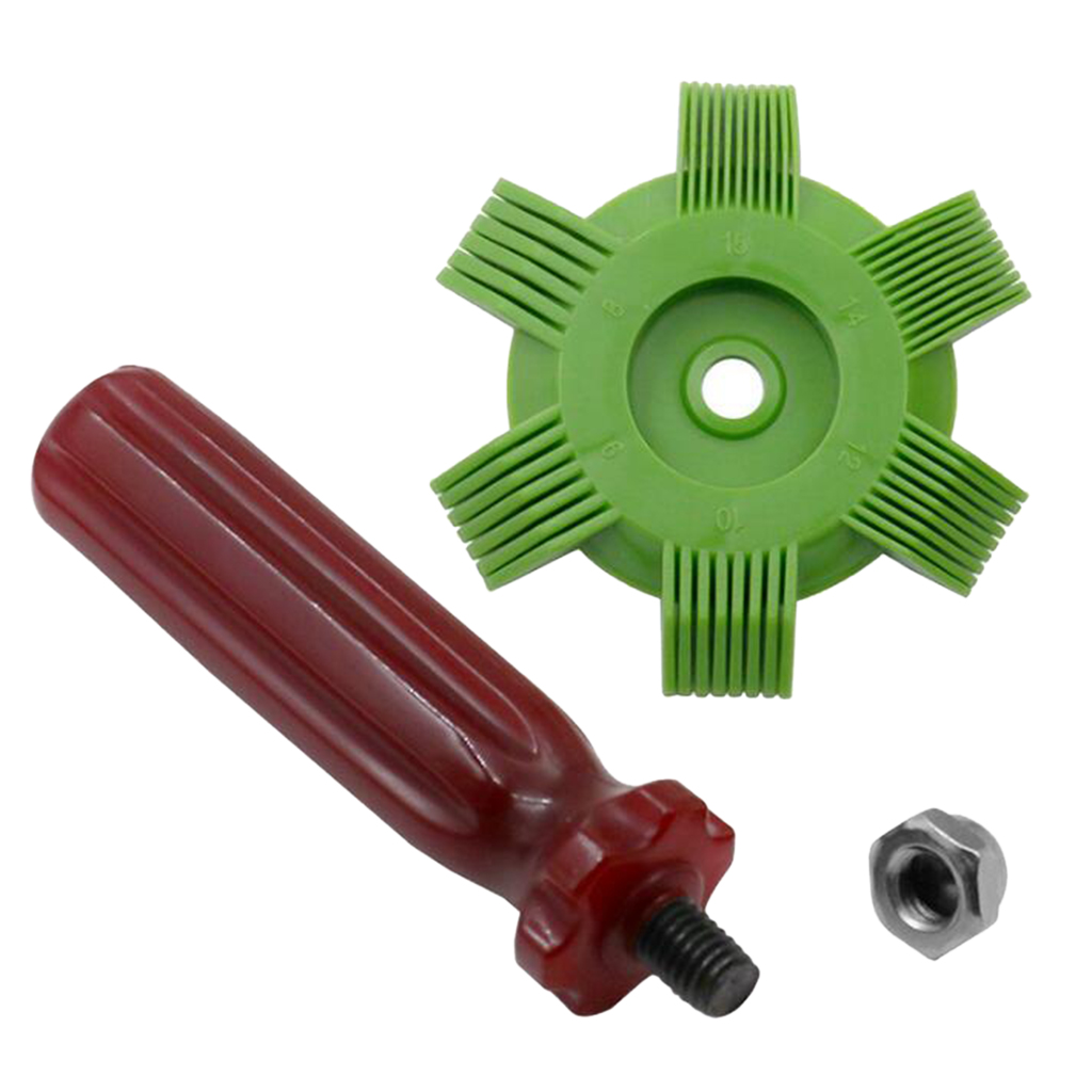 Radiator Condenser Fin Repair Comb Fin Straightener Cleaner Tools 64mm Diameter