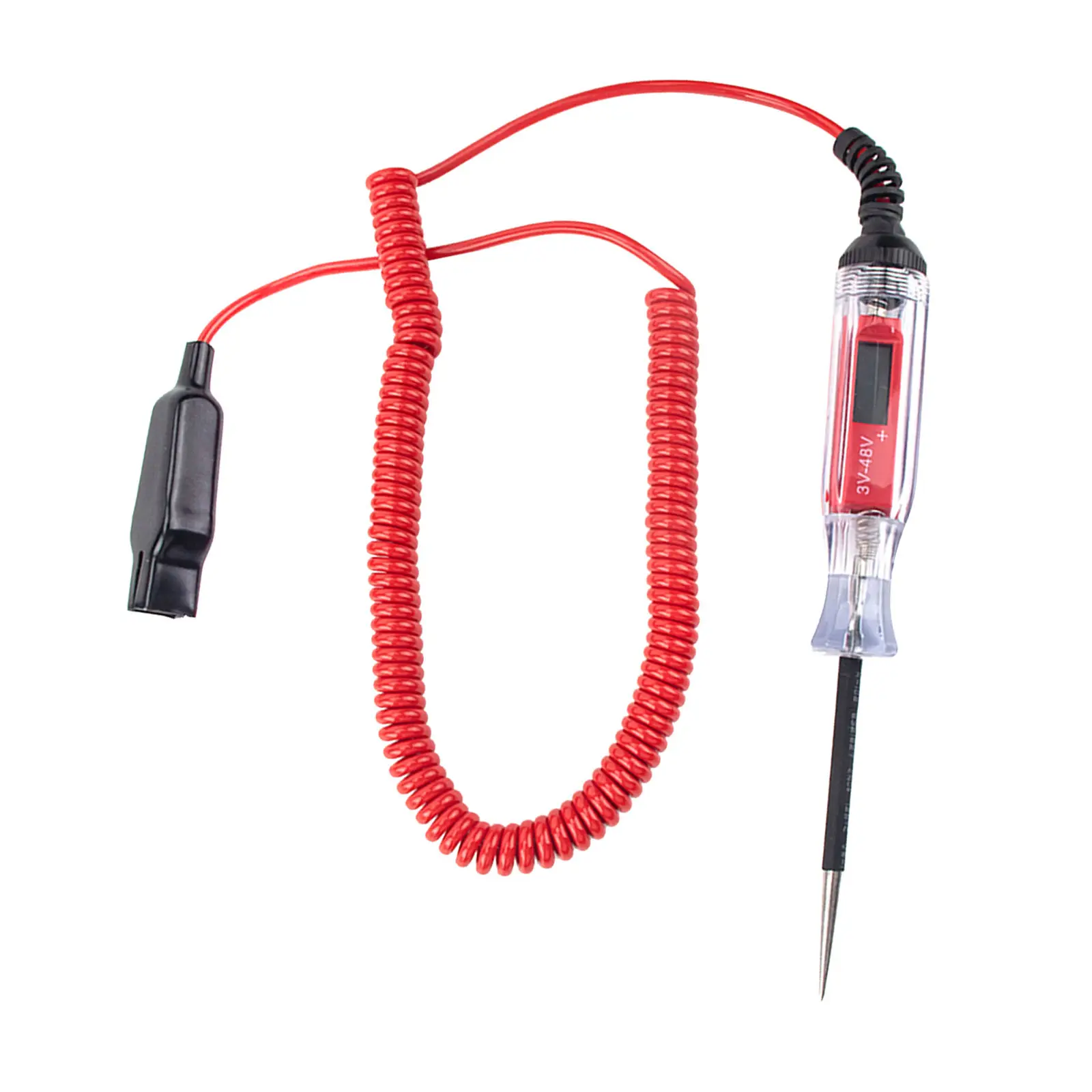 3-48V Car Truck Digital LCD Circuit Tester Wire Car Circuit Line Test Pen Voltage Meter & Lamp Probe Diagnostic Tool