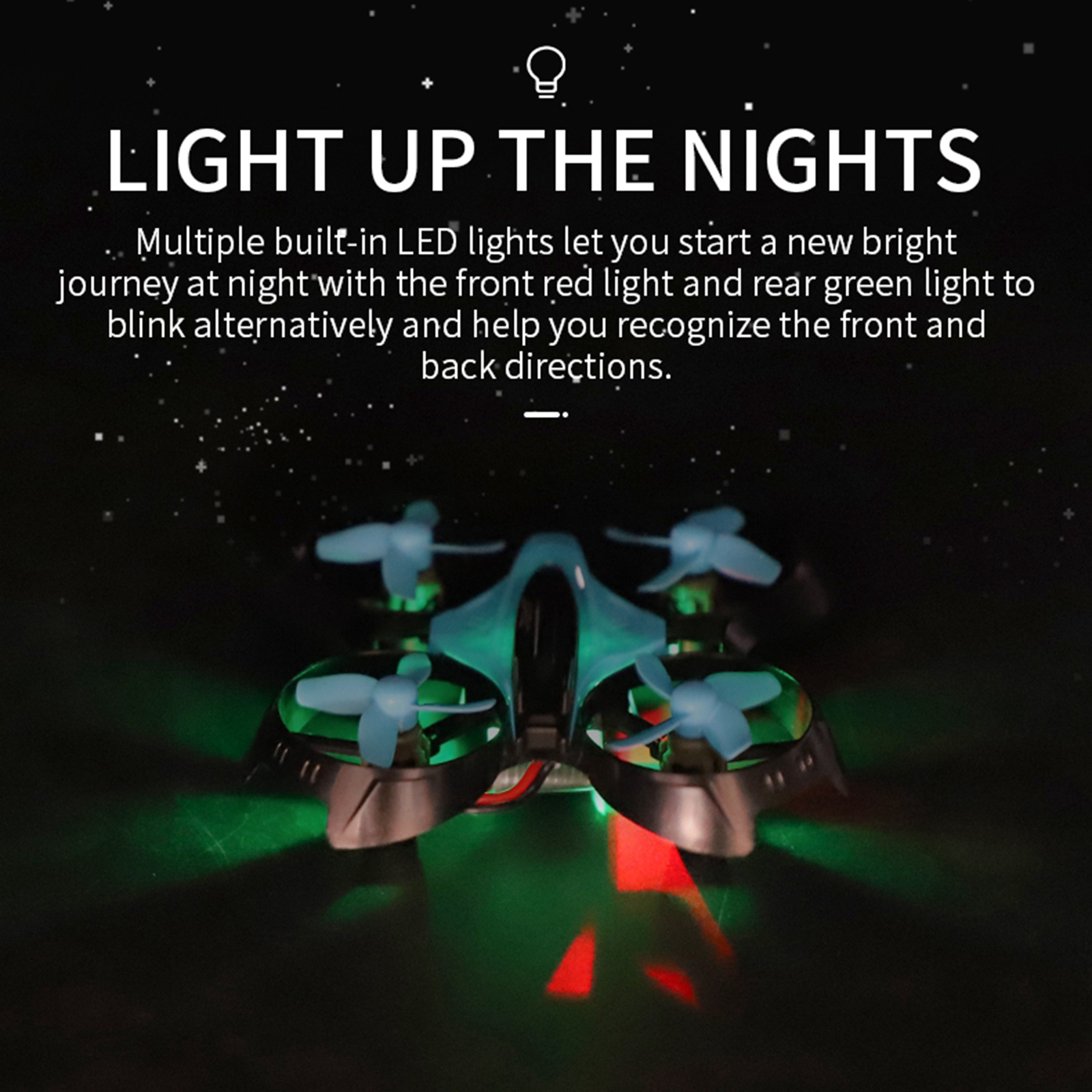 JJRC H83 RC Drone Mini Altitude Hold 2.4Ghz Quadcopter LED Light for Kids